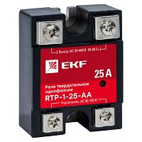 rtp-1-25-aa Реле твердотельное однофазное RTP-25-AA EKF PROxima