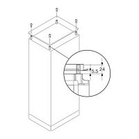 AE1015 Проставки для вентиляции шкафа (IP20)