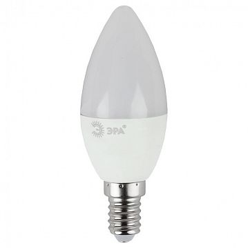 Б0031400 Лампочка светодиодная ЭРА STD LED B35-7W-860-E14 E14 / Е14 7Вт свеча холодный дневной свет  - фотография 3
