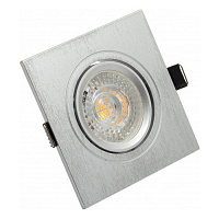 DK3021-CM DK3021-CM Встраиваемый светильник, IP 20, 10 Вт, GU5.3, LED, серый, пластик