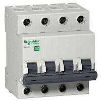 EZ9F34410 Автоматический выключатель Schneider Electric Easy9 4P 10А (C) 4.5кА, EZ9F34410