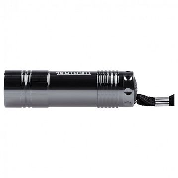 Б0002225 Светодиодный фонарь Трофи TM9 ручной на батарейках алюминиевый  - фотография 3