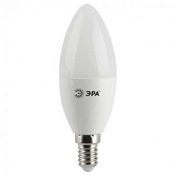 Б0018872 Лампочка светодиодная ЭРА STD LED B35-5W-840-E14 E14 / Е14 5 Вт свеча нейтральный белый свет  - фотография 3