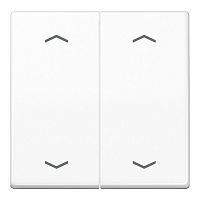 AS102PWW Клавиша для KNX кнопки, 2 группы с символами стрелки; дюропласт; белый