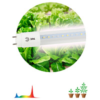 Б0042988 Фитолампа для растений светодиодная ЭРА FITO-9W-Ra90-Т8-G13-NL полного спектра 9 Вт Т8 G13