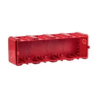 18720040 Монтажная коробка Berker R.8 IP20, красный, 18720040