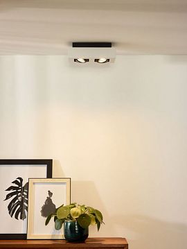 09119/11/31 XIRAX Потолочный светильник 2xGU10/5W LED DTW White  - фотография 3