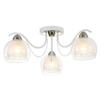 FR5052-CL-03-W Modern Nikki Потолочный светильник, цвет: Белый 3х60W E27, FR5052-CL-03-W