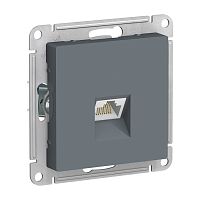 ATN000786 Розетка компьютерная Schneider Electric ATLASDESIGN, скрытый монтаж, грифель, ATN000786 ATN000786 Розетка компьютерная Schneider Electric ATLASDESIGN, скрытый монтаж, грифель, ATN000786