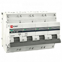 mcb47100-4-63D-pro Автоматический выключатель EKF PROxima 4P 63А (D) 10кА, mcb47100-4-63D-pro