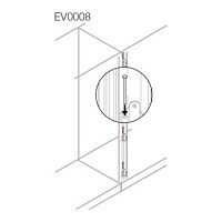 EV0008 Набор шпилек для соединения шкафов (8шт)