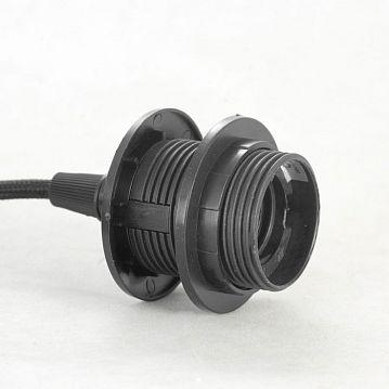 LSP-8545 LINCOLN Подвесные светильники, цвет основания - черный, плафон - акрил (цвет - черный), 1x10W E27  - фотография 4