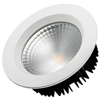 021068 Светодиодный светильник LTD-145WH-FROST-16W Warm White 110deg (Arlight, IP44 Металл, 3 года)