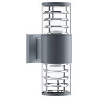 Outdoor Настенный светильник (бра) Цвет: Серый, 2х60W E27, O576WL-02GR