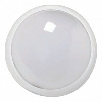 Светильник светодиодный ДПО 3010 8Вт 4500K IP54 круг белый пластик IEK