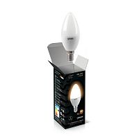 EB103102104 Лампа Gauss LED Candle 4W E27 2700K 1/10/50