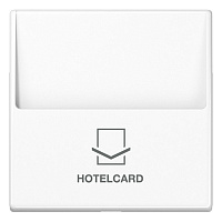 A590CARDWW Накладка на карточный выключатель Jung А-СЕРИЯ, скрытый монтаж, белый, A590CARDWW