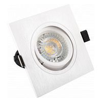 DK3021-WH DK3021-WH Встраиваемый светильник, IP 20, 10 Вт, GU5.3, LED, белый, пластик