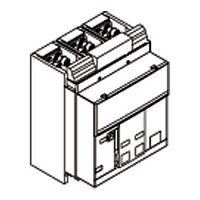 1SDA074130R1 Комплект силовых выводов стационарного выключателя F на верхние выводы E4.2 F 3шт