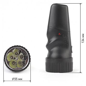 Б0020023 Светодиодный фонарь ЭРА SDA30M-Box ручной аккумуляторный прямая зарядка  - фотография 4