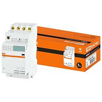 SQ0213-0012 Модульный контактор TDM Electric КМ63/4 4НО 25А 230В AC, SQ0213-0012