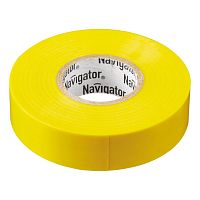 71112 Изолента Navigator 71 112 NIT-A19-20/Y жёлтая