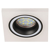 Б0054361 Встраиваемый светильник декоративный ЭРА DK91 WH/BK MR16/GU5.3 белый/черный