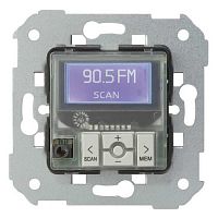 75252-39 Механизм цифрового FM-радио Simon SIMON 75, с дисплеем, скрытый монтаж, 75252-39