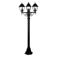 O003FL-03B Maytoni Abbey Road Ландшафтный светильник, цвет: Черный 3х60W E27