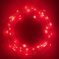 Б0047963 ENIN -5NR ЭРА Гирлянда LED Нить 5 м красный свет, АА (100/2500)