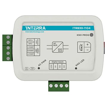 ITR830-1104 Шлюз Haier ABC AC - KNX Gateway 1-4 канала / 3 входа - Тип внутреннего блока