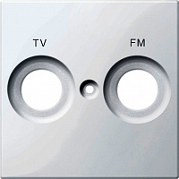MTN299919 Накладка на розетку телевизионную Schneider Electric MERTEN SYSTEM M, скрытый монтаж, полярно-белый, MTN299919