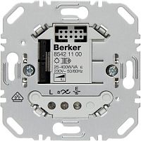 85421100 Механизм кнопочного светорегулятора Berker, 400 Вт, скрытый монтаж, 85421100
