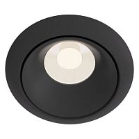 DL030-2-01B Downlight Yin Встраиваемый светильник, цвет -  Черный, 1х50W GU10