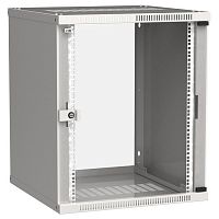 LWE3-15U66-GF ITK Шкаф LINEA WE 15U 600x600мм дверь стекло серый