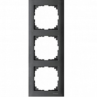 MTN4030-3614 Рамка 3 поста Schneider Electric MERTEN M-PURE, антрацит, MTN4030-3614