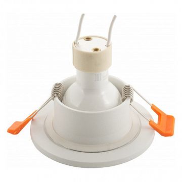 DK3016-WH DK3016-WH Встраиваемый светильник влагозащ., IP 65, 50 Вт, GU10, белый, алюминий  - фотография 5