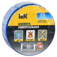 UIZ-13-10-10M-K07 MIXTAPE 3 Изолента 0,13х15мм синяя 10м IEK