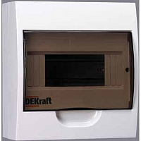31010DEK Корпус пласт. навесной 8 модулей, IP41, ЩРН-П-8 DEK 31010DEK Корпус пласт. навесной 8 модулей, IP41, ЩРН-П-8 DEK