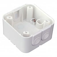 92141 SM-socket for Indoor 180 /white Монтажная коробка IP54, для датчиков Indoor 180, 88x88x42мм, / белый