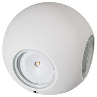 021819 Светильник LGD-Wall-Orb-4WH-8W Warm White (Arlight, IP54 Металл, 3 года)