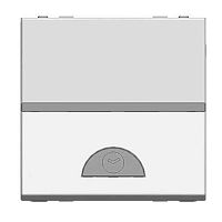 2CLA226200N1301 Выключатель с таймером ABB ZENIT, электронный, скрытый монтаж, серебристый, 2CLA226200N1301