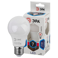 Б0029820 Лампочка светодиодная ЭРА STD LED A60-7W-840-E27 E27 / Е27 7Вт груша нейтральный белый свет