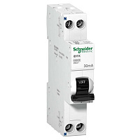 A9D49632 Дифавтомат Schneider Electric Acti9 1P+N 32А (C) 6 кА, 30 мА (A), A9D49632