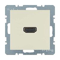 3315428982 Розетка HDMI Berker, скрытый монтаж, бежевый, 3315428982 3315428982 Розетка HDMI Berker, скрытый монтаж, бежевый, 3315428982
