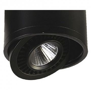 1778-1C Reflector потолочный светильник D87*H60, 1*LED*7W, AC:100-240V, 560LM, RA>80, IP21, 4000-4200K, included; потолочный светильник с поворотным источником света, черный цвет каркаса  - фотография 4
