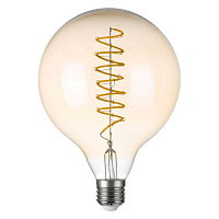 933302 933302 Лампа LED FILAMENT 220V G125 E27 8W=80W 700LM 360G CL/AM 3000K 30000H (в комплекте), шт