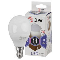 Б0032990 Лампочка светодиодная ЭРА STD LED P45-11W-860-E14 E14 / Е14 11Вт шар холодный дневной свет
