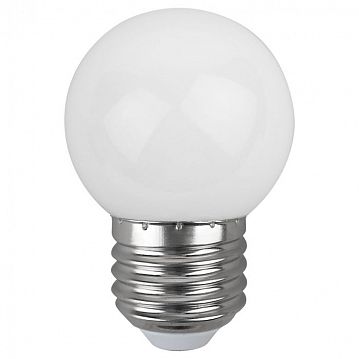 Б0049577 Лампочка светодиодная ЭРА STD ERAW45-E27 E27 / Е27 1Вт шар белый для белт-лайт  - фотография 4