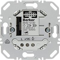 85421200 Механизм клавишного светорегулятора-переключателя Berker, 400 Вт, скрытый монтаж, 85421200